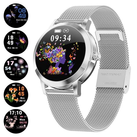 Women's Silver Smartwatches .